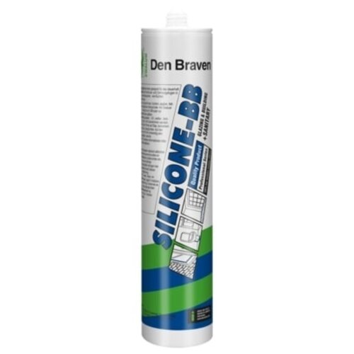 Den Braven Zwaluw Siliconenkit B&B + Sanitary - Grijs