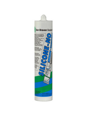 Den Braven Zwaluw Siliconenkit-No + Sanitary - Ral 9001
