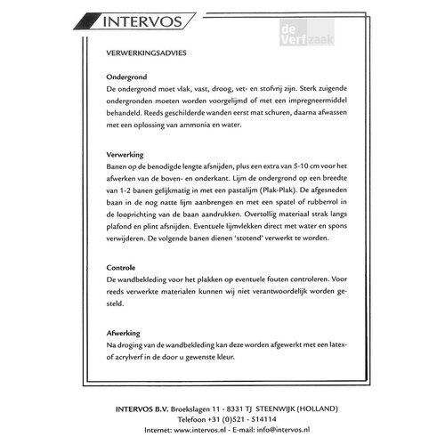 Intervos Prof-Line Renovlies 130 - 11183