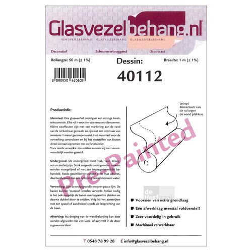 Intervos Glasweefsel 40112