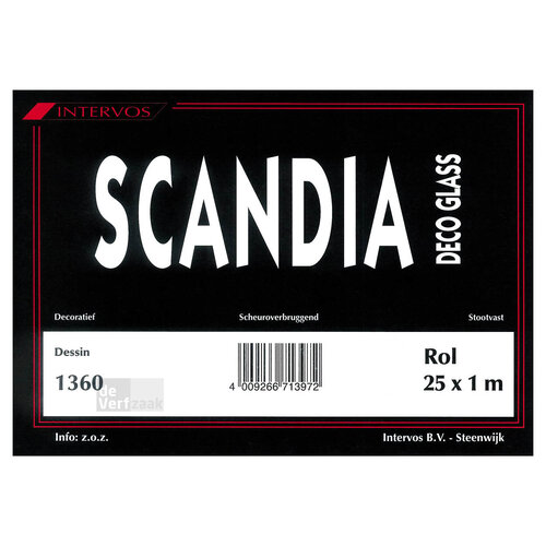 Intervos Scandia Glasvlies 1360