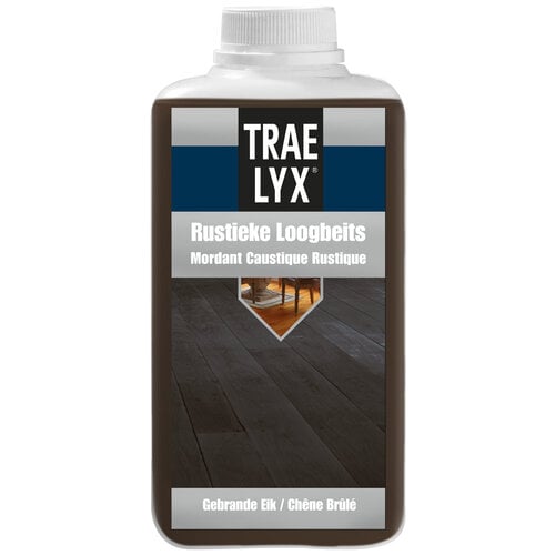 Trae Lyx Rustieke Loogbeits Gebrande Eik