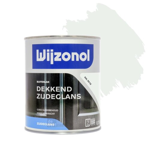 Wijzonol Dekkend Zijdeglanslak - RAL 9016 Wijzonol Dekkend Zijdeglanslak - RAL 9016
