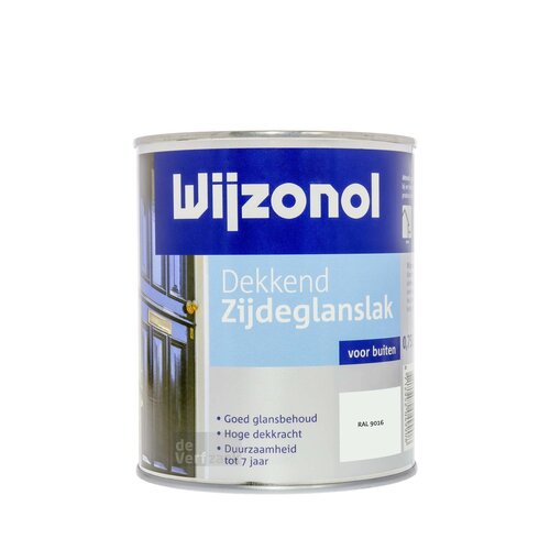 Wijzonol Dekkend Zijdeglanslak - RAL 9016 Wijzonol Dekkend Zijdeglanslak - RAL 9016