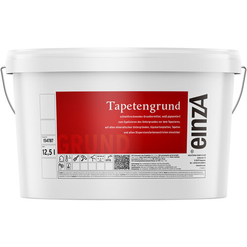 EinzA Tapetengrund - Wit