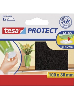 Tesa Protect Beschermvilt Rechthoekig - Bruin - 80 x 100 mm