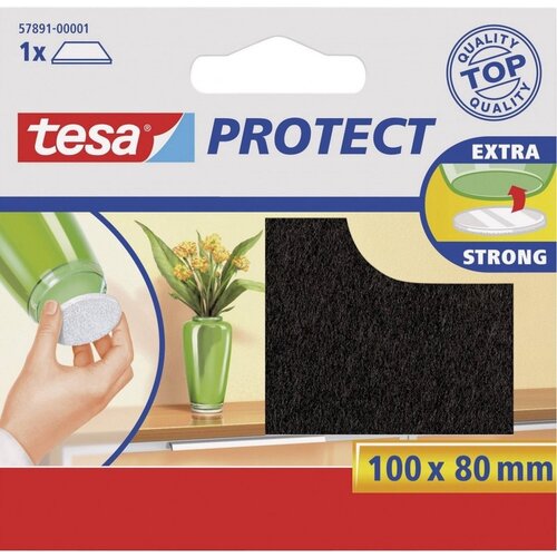 Tesa Protect Beschermvilt Rechthoekig - Bruin - 80 x 100 mm Tesa Protect Beschermvilt Rechthoekig - Bruin - 80 x 100 mm