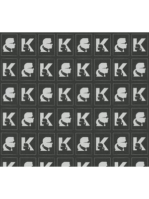 AS Creation Karl Lagerfeld Zwart behang | 378423