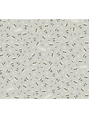 AS Creation Karl Lagerfeld Geel behang | 378433