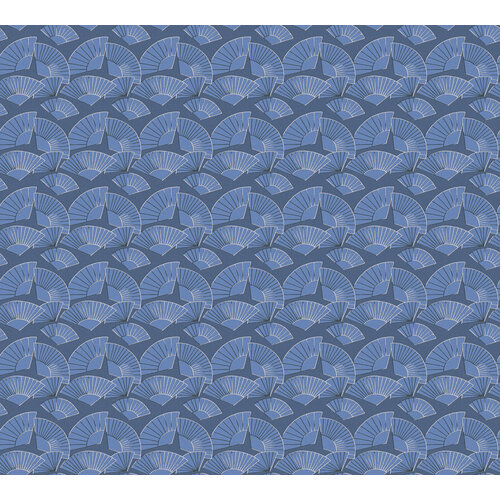 AS Creation Karl Lagerfeld Blauw behang | 378474