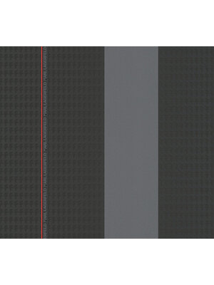 AS Creation Karl Lagerfeld Zwart behang | 378481