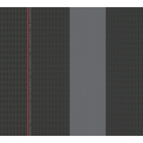 AS Creation Karl Lagerfeld Zwart behang | 378481 AS Creation Karl Lagerfeld Zwart behang | 378481