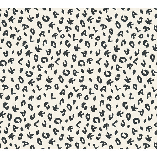 AS Creation Karl Lagerfeld Zwart behang | 378562 AS Creation Karl Lagerfeld Zwart behang | 378562