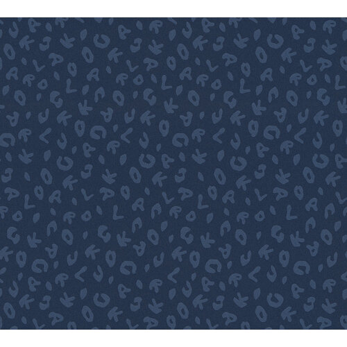 AS Creation Karl Lagerfeld Blauw behang | 378566 AS Creation Karl Lagerfeld Blauw behang | 378566