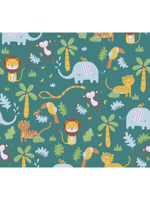 AS Creation Little Love groen behang | 381151