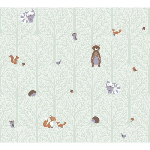 AS Creation Little Love groen behang | 381192 AS Creation Little Love groen behang | 381192