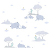 AS Creation Little Love blauw behang | 381281 AS Creation Little Love blauw behang | 381281