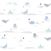 AS Creation Little Love blauw behang | 381301 AS Creation Little Love blauw behang | 381301