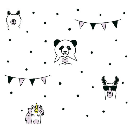 AS Creation Little Love roze behang | 381381 AS Creation Little Love roze behang | 381381