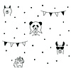 AS Creation Little Love zwart behang | 381382 AS Creation Little Love zwart behang | 381382