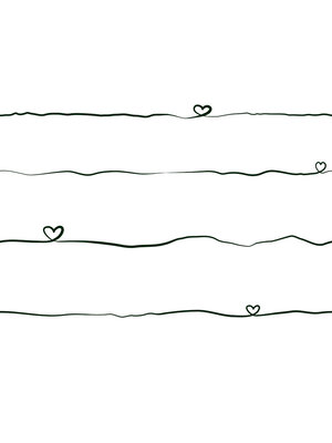 AS Creation Little Love zwart behang | 381403