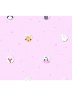 AS Creation Little Love roze behang | 381432
