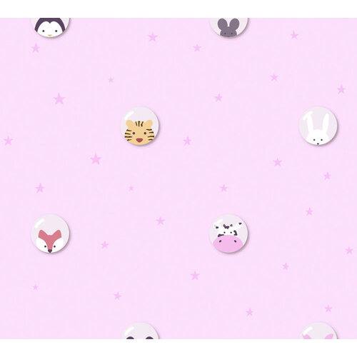 AS Creation Little Love roze behang | 381432 AS Creation Little Love roze behang | 381432