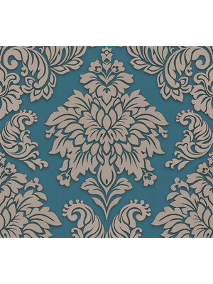 Livingwalls Metropolitan Stories blauw behang | 368985
