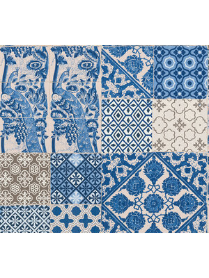 Livingwalls Metropolitan Stories blauw behang | 369231