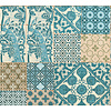 Livingwalls Metropolitan Stories blauw behang | 369233 Livingwalls Metropolitan Stories blauw behang | 369233