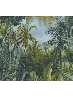 Livingwalls My Home My Spa groen behang | 383561