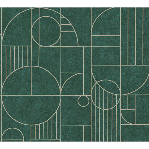 Livingwalls My Home My Spa groen behang | 386993 Livingwalls My Home My Spa groen behang | 386993