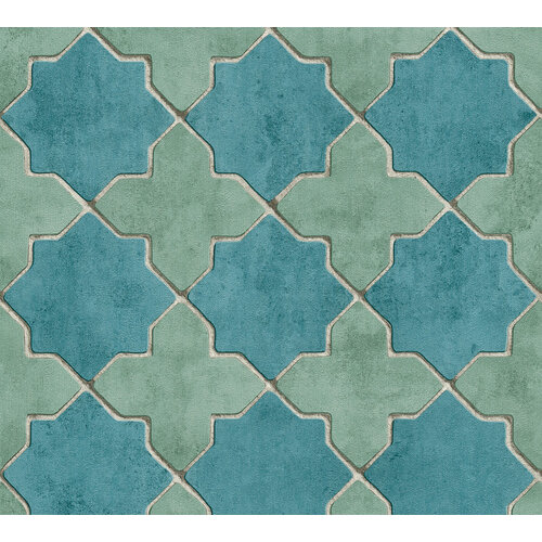 Livingwalls New Walls blauw behang | 374214 Livingwalls New Walls blauw behang | 374214