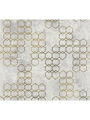 Livingwalls New Walls grijs behang | 374244