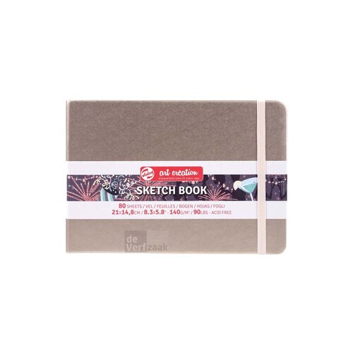 Royal Talens Schetsboek Roze Champagne  140 G 80 Vellen Royal Talens Schetsboek Roze Champagne  140 G 80 Vellen