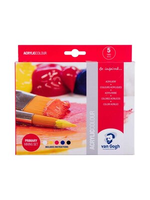 Van Gogh Acrylverf - set 5 x 40 ml - Primair