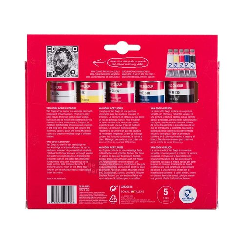 Van Gogh Acrylverf set 5x40 ml Van Gogh Acrylverf set 5x40 ml