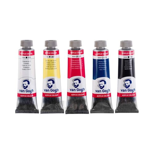 Van Gogh Acrylverf set 5x40 ml Van Gogh Acrylverf set 5x40 ml