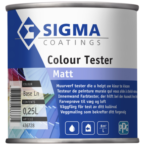 Sigma Colour Tester Matt Sigma Colour Tester Matt