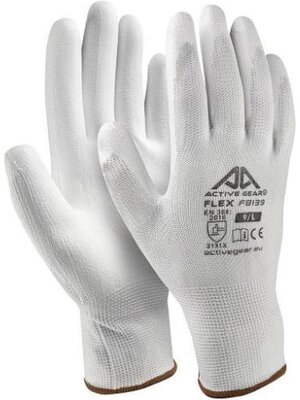 Active Gear Schildershandschoen - Wit Active Gear Schildershandschoen - Wit
