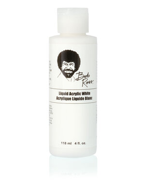 Bob Ross Liquid Acrylic White - 118 ml Bob Ross Liquid Acrylic White - 118 ml