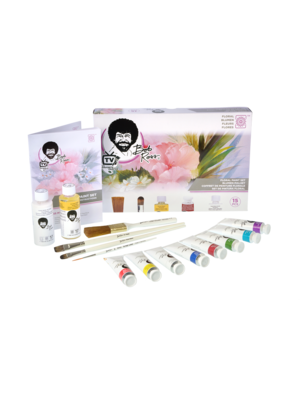 Bob Ross Olieverf Floral Painting Set