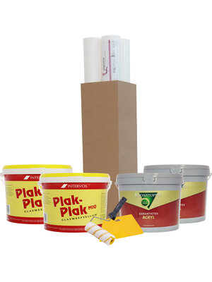 Complete Renovlies Set Boonstoppel Acryl - RAL 9010