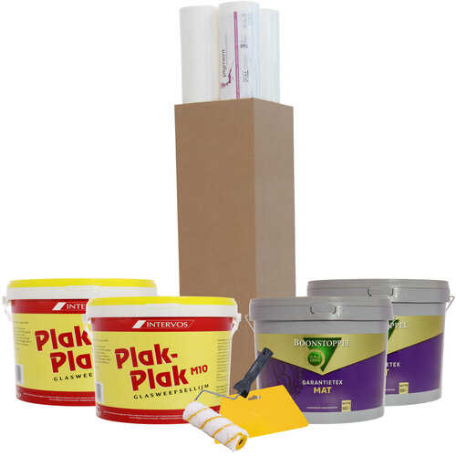 Complete Renovlies Set Boonstoppel Mat - RAL 9010 Complete Renovlies Set Boonstoppel Mat - RAL 9010