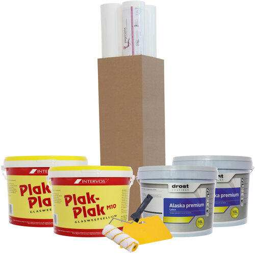 Complete Renovlies Set Drost Alaska Premium - RAL 9010 Complete Renovlies Set Drost Alaska Premium - RAL 9010