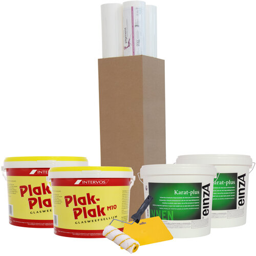 Complete Renovlies Set Einza Karat Plus - RAL 9010 Complete Renovlies Set Einza Karat Plus - RAL 9010