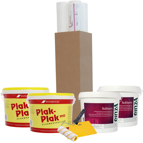 Complete Renovlies Set Einza Solitaire - Wit Complete Renovlies Set Einza Solitaire - Wit