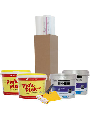 Complete Renovlies Set Sikkens Alphatex SF - RAL 9010 Complete Renovlies Set Sikkens Alphatex SF - RAL 9010