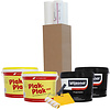 Complete Renovlies Set Wijzonol Projectlatex - RAL 9010 Complete Renovlies Set Wijzonol Projectlatex - RAL 9010