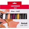 Royal Talens Amsterdam Standaard Series Set - Portrait - 6 x 120ml Royal Talens Amsterdam Standaard Series Set - Portrait - 6 x 120ml
